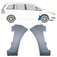 Sparno apatinė dalis už Opel Zafira B 2005-2012 / Kairė + Dešinė / Rinkinys 16852