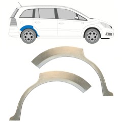 Galinė arka už Opel Zafira B 2005-2012 / Kairė + Dešinė / Rinkinys 14758