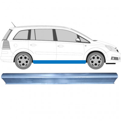 Slenkstis, apatinė už Opel Zafira 2005-2012 / Kairė = Dešinė (simetriška) 6901