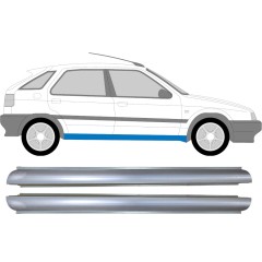 Slenkstis, apatinė už Citroen ZX 1991-1997 / Kairė + Dešinė / Rinkinys 11343