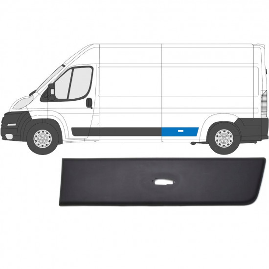 Sparno juosta galinė su anga lempai už Fiat Ducato 2006- / Kairė 6549