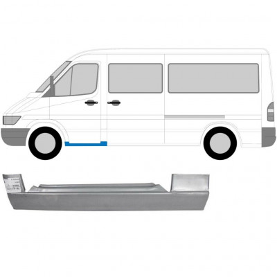 Slenkstis apatinė durų priekinių už Mercedes Sprinter 1995-2006 / Kairė 5813