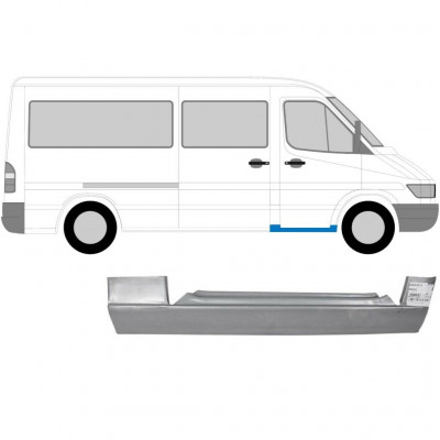 Slenkstis apatinė durų priekinių už Mercedes Sprinter 1995-2006 / Dešinė 5812