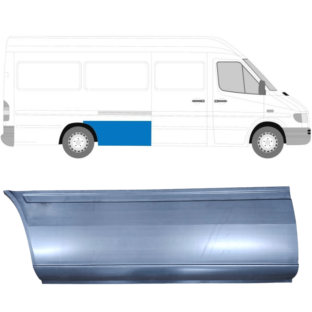 Galinė Arka Už Mercedes Sprinter 1995- / Lwb / Dešinė 5786