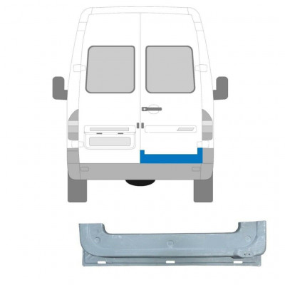 Galinių durų dalis už Mercedes Sprinter 1995-2006 / Dešinė 5587