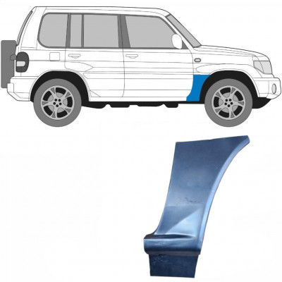 Sparno apatinė dalis už Mitsubishi Pajero Pinin 1998- / Dešinė 6563