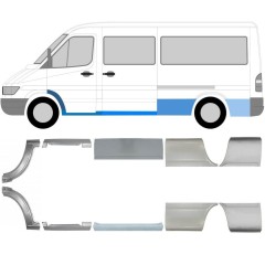 Remonto komplektas už Mercedes Sprinter 1995-2006 / Kairė + Dešinė / 5717