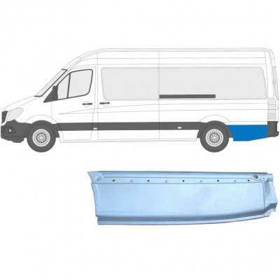 Galinė arka už Mercedes Sprinter 2006- / XLWB / Kairė 5583